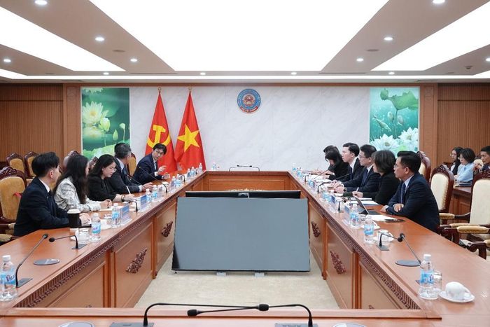 Toàn cảnh buổi làm việc. Ảnh: MOF
