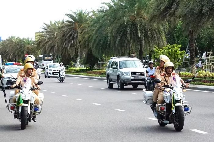  Công tác tuần tra địa bàn được Công an tỉnh thực hiện chặt chẽ nhằm bảo đảm an ninh, an toàn trong chuỗi sự kiện Năm Lượng tử Gia Lai 2026. Ảnh: K.A 