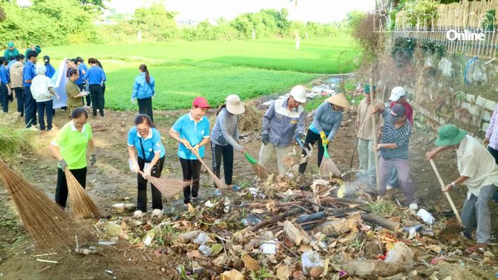 Rác thải sinh hoạt được thu gom