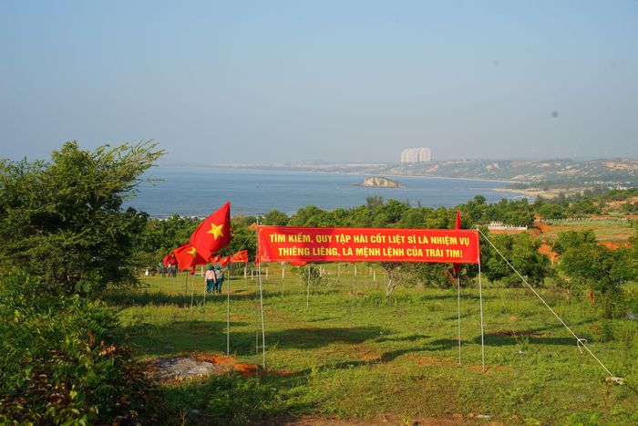 Khu vực quy tập hài cốt liệt sĩ