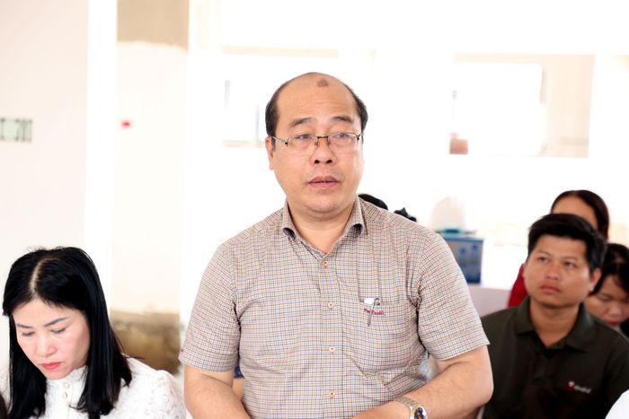 Quyền Giám đốc Sở Xây dựng Lâm Đồng Cao Sơn Dũng đề xuất một số giải pháp đẩy nhanh tiến độ