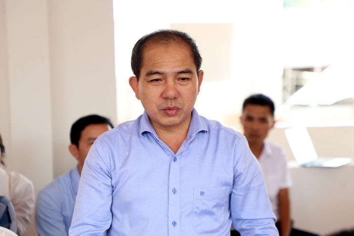 Giám đốc Sở Tài chính Lâm Đồng Lê Ngọc Tiến đề nghị điều phối nhân lực tại một số dự án tham gia hỗ trợ xây dựng trường học