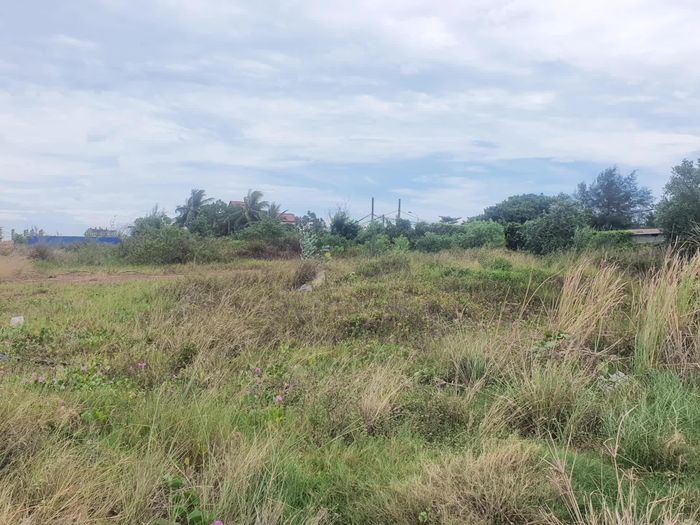 9,7ha đất còn lại chưa được bàn giao khiến dự án chưa thể triển khai thi công đồng bộ hạ tầng kỹ thuật - Ảnh: B.T