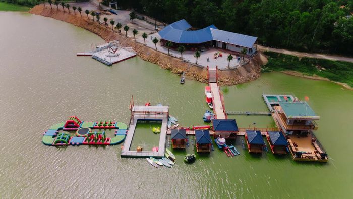 Quang cảnh Khu sinh thái Tratile - Ảnh: H.T