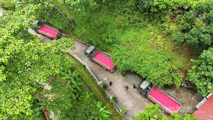 Công tác chuẩn bị đang được các lực lượng gấp rút hoàn tất. Ảnh Bang Phúc