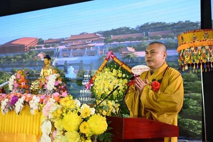  Đại đức Thích Chân Tín công bố kế hoạch và quy mô dự án 