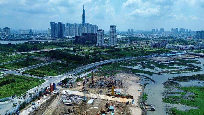 Khu vực xây dựng Quảng trường trung tâm và Trung tâm hành chính mới TP.HCM.