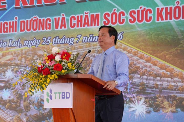 Thep Phó chủ tịch Thường trực UBND tỉnh Nguyễn Tuấn Thanh, dự án có ý nghĩa đặc biệt đối với sự phát triển của tỉnh Gia Lai.