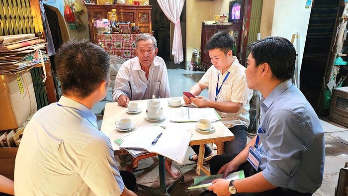 Cuộc điều tra được thực hiện trên phạm vi toàn bộ các xã, phường ở Hà Nội.