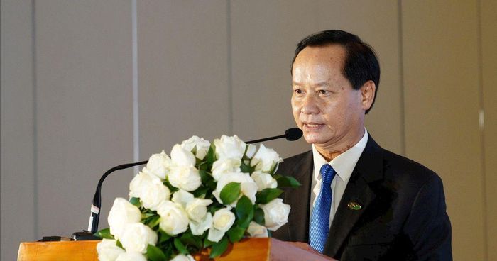 Ông Phùng Quốc Mẫn — Phó Chủ tịch Hiệp hội Gỗ và Lâm sản Việt Nam (VIFOREST) phát biểu tại Webinar chiều ngày 24/7/2026.