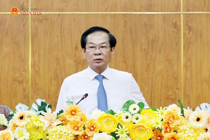 Tân Bí thư Thành ủy Cần Thơ Đỗ Thanh Bình phát biểu tại Hội nghị