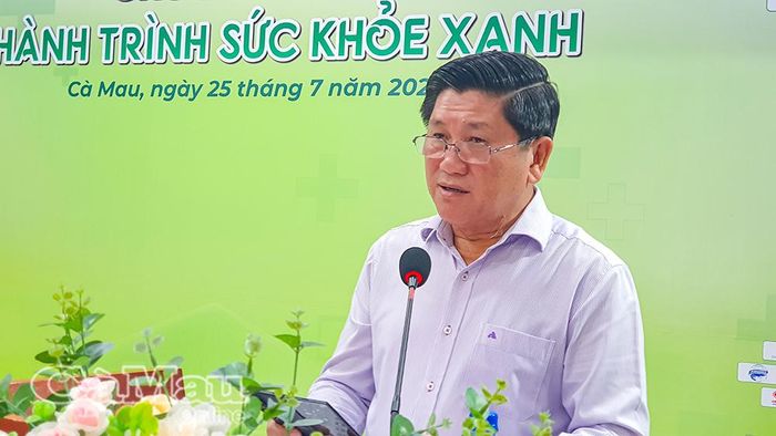 Đồng chí Lê Văn Sử, Phó Chủ tịch UBND tỉnh Cà Mau, khẳng định, Chương trình “Hành trình Sức khỏe Xanh - Chắp cánh ước mơ” mang ý nghĩa nhân văn sâu sắc.