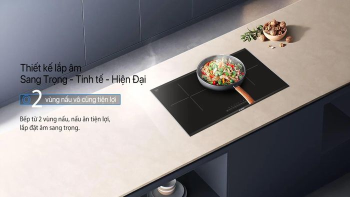 Bosch PPI82560MS là một trong những mẫu bếp từ đôi phù hợp cho các gia đình hiện đại