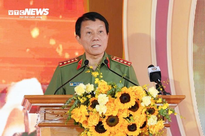 Phát biểu tại buổi lễ, Đại tướng Lương Tam Quang, Ủy viên Bộ Chính trị, Bộ trưởng Công an, khẳng định Khu lưu niệm là “địa chỉ đỏ” giáo dục truyền thống cách mạng. Theo Bộ trưởng Công an, điều quan trọng không chỉ là hoàn thành công trình mà còn phải phát huy hiệu quả giá trị lịch sử, biến nơi đây thành không gian giáo dục truyền thống để mỗi cán bộ, chiến sĩ và thế hệ trẻ khi đến dâng hương, tham quan đều hiểu hơn về sự hy sinh của Anh hùng liệt sĩ Bùi Thị Cúc, từ đó bồi đắp bản lĩnh chính trị, tinh thần phụng sự Tổ quốc và phục vụ Nhân dân.