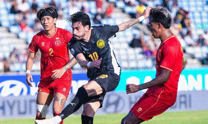 Myanmar đấu với Malaysia ở lượt trận đầu tiên bảng B ASEAN Cup 2026. (Ảnh: FAM)