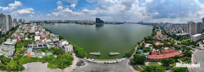 Quang cảnh Hồ Tây. Ảnh: Phạm Hùng