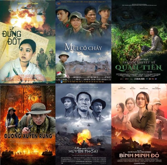 Các bộ phim được chiếu trong Tuần phim kỷ niệm 79 năm Ngày Thương binh - Liệt sĩ