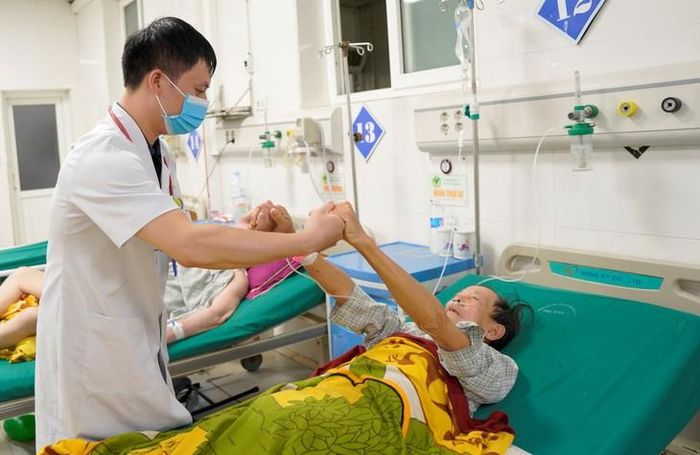 Người bệnh phục hồi sau nhanh chóng sau vài ngày can thiệp. Ảnh: BVCC.