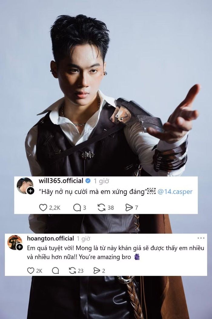 Will và Hoàng Tôn dành lời khen cho "Bé Bơ".