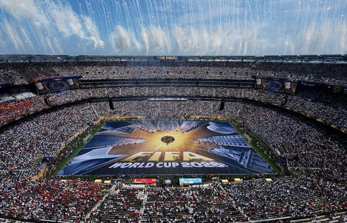  Sân vận động MetLife, nơi đăng cai trận chung kết World Cup năm nay. Ảnh: Reuters. 