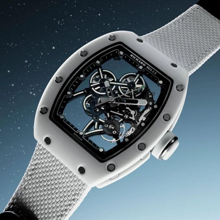  Richard Mille RM 55-01 phiên bản giới hạn được Erling Haaland đeo trong kỳ nghỉ hè. Ảnh: Richard Mille.