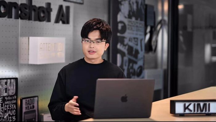  Yang Zhilin chọn về Trung Quốc để khởi nghiệp. Ảnh: Moonshot AI. 