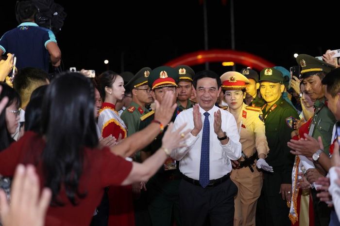 Đại tướng Phan Văn Giang, Ủy viên Bộ Chính trị, Phó Thủ tướng Chính phủ, Bộ trưởng Bộ Quốc phòng tham dự buổi lễ