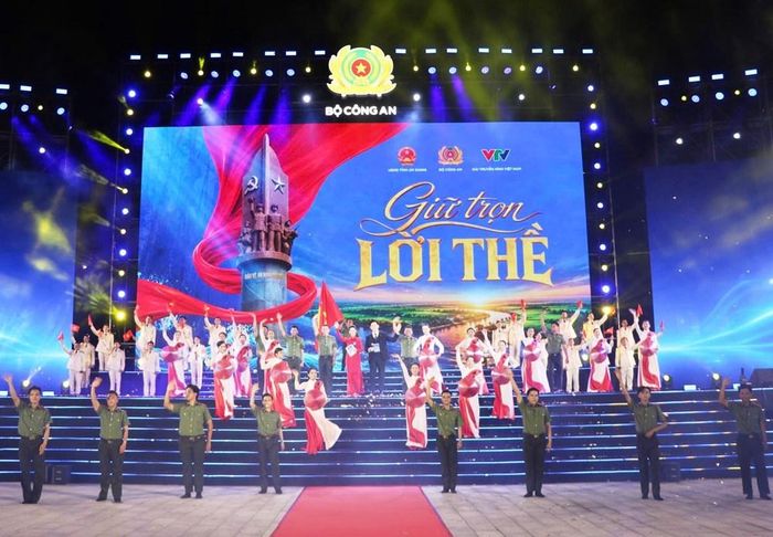 Tiết mục trong chương trình chính luận nghệ thuật "Giữ trọn lời thề"