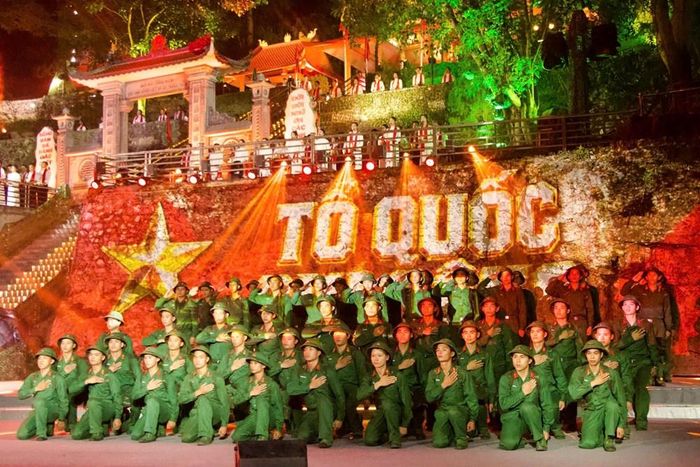 Các tiết mục nghệ thuật tại Chương trình