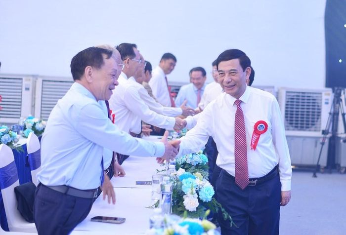 Đại tướng Phan Văn Giang - Ủy viên Bộ Chính trị, Phó Thủ tướng Chính phủ, Bộ trưởng Bộ Quốc phòng dự và phát biểu chỉ đạo tại lễ công bố
