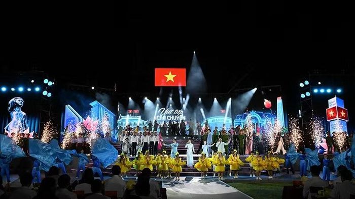 Một tiết mục trong chương trình. (Ảnh: Ban tổ chức)