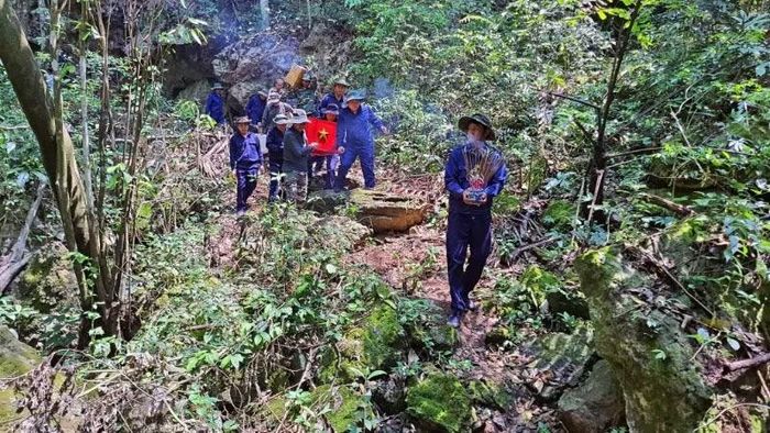 Đội quy tập, Bộ Chỉ huy quân sự tỉnh Nghệ An tìm kiếm, quy tập hài cốt liệt sĩ trên đất Lào.