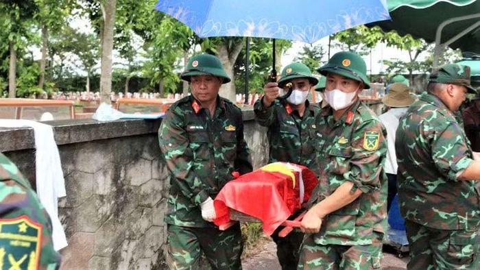 Nghĩa trang Liệt sĩ Đô Lương có 1.308 phần mộ cần lấy mẫu.