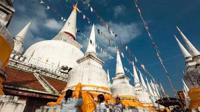 Wat Phra Mahathat Woramahawihan được UNESCO vinh danh là Di sản Thế giới. (Ảnh: TỔNG CỤC DU LỊCH THÁI LAN)