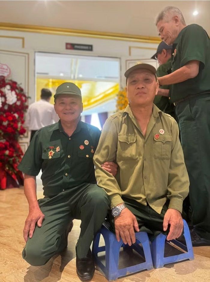 Những thương binh của Công ty Thương binh nặng Hòa Bình gặp lại đồng đội tại Lễ gặp mặt truyền thống nhân kỷ niệm 79 năm Ngày Thương binh-Liệt sĩ.
