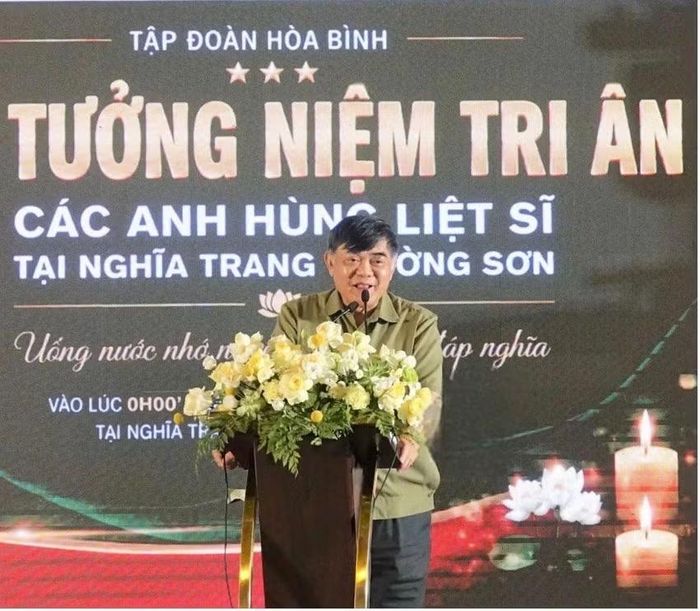 Ông Nguyễn Hữu Đường, Giám đốc Công ty Thương binh nặng Hòa Bình
