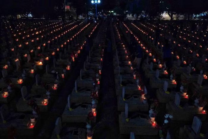 Nghĩa trang Liệt sĩ Việt-Lào là nghĩa trang duy nhất tại Việt Nam mang tên hai quốc gia, nơi quy tụ gần 11.000 phần mộ cán bộ, chiến sĩ quân tình nguyện và chuyên gia Việt Nam hy sinh trên chiến trường Lào.