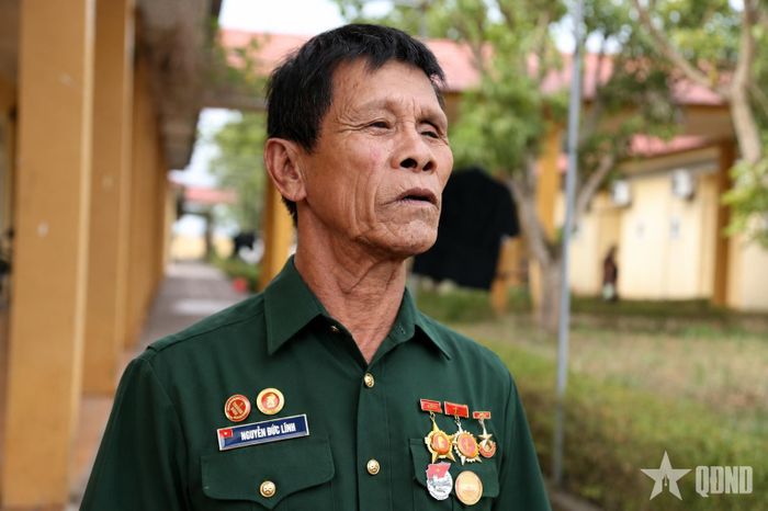Thương binh Nguyễn Đức Lĩnh nhớ về những trận đánh ác liệt.