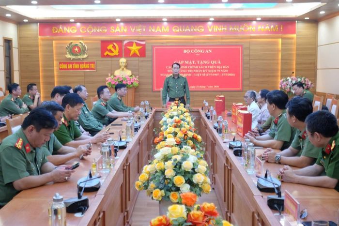 Thượng tướng Lê Quốc Hùng phát biểu bày tỏ lòng tri ân sâu sắc đối với các Mẹ Việt Nam Anh hùng, các Anh hùng Liệt sĩ và người có công với cách mạng