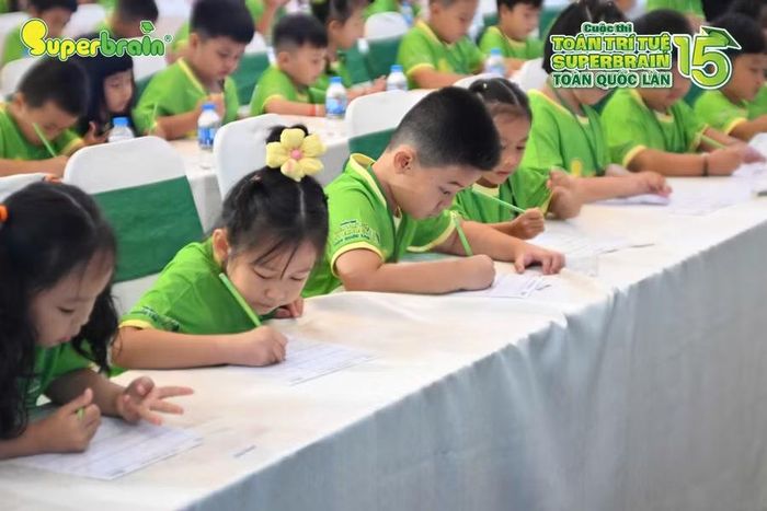 Cuộc thi Toán trí tuệ Superbrain Toàn quốc lần 15.