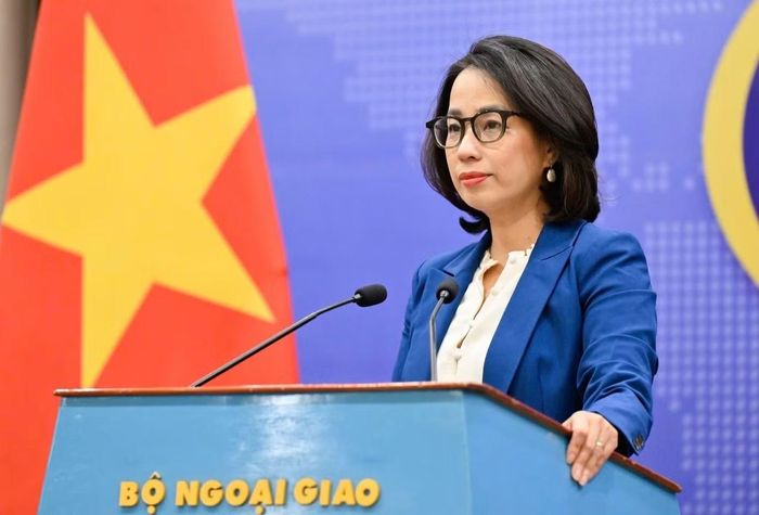 Người Phát ngôn Bộ Ngoại giao Phạm Thu Hằng. Ảnh: Mofa