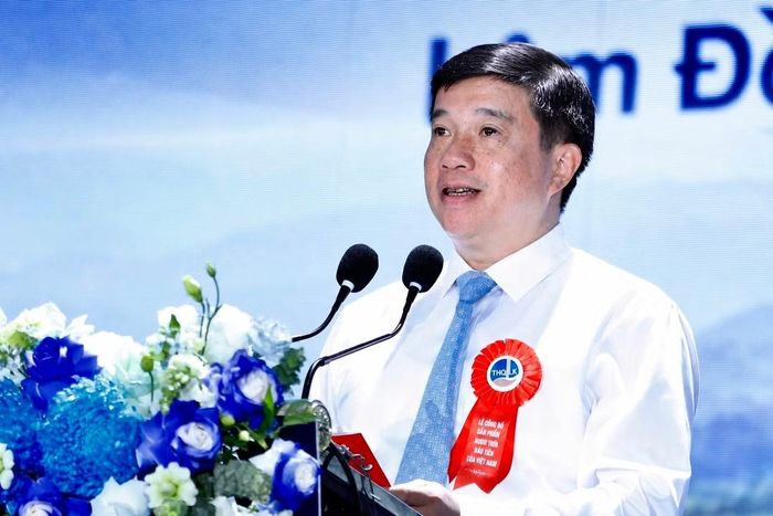 Ông Y Thanh Hà Niê Kđăm - Bí thư Tỉnh ủy Lâm Đồng, phát biểu.