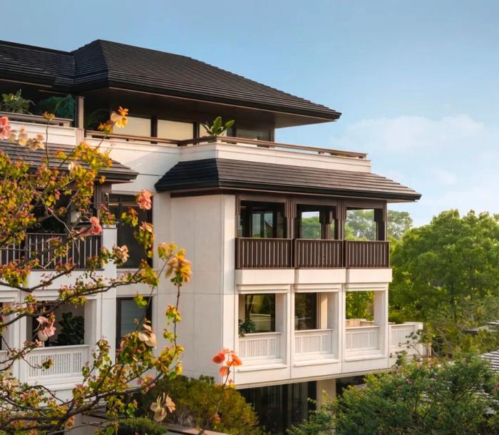 Dự án căn hộ hạng sang "Thê Hồ Vân Trang" tại Hàng Châu, được giới tinh hoa công nghệ và AI mua hơn một nửa chỉ trong nửa tháng. Ảnh: Sina Finance
