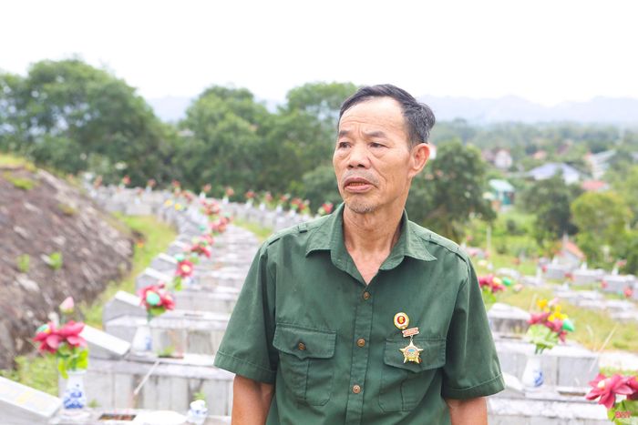 Ông Nguyễn Thế Khoa - nguyên chiến sĩ Lữ đoàn 126 Hải quân đánh bộ.