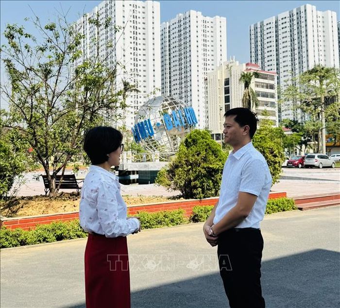 Tiến sĩ Nguyễn Văn Quảng, Trường Đại học Hàng hải Việt Nam chia sẻ, chỉ đạo của Tổng Bí thư, Chủ tịch nước chính là kim chỉ nam cho hành động và thước đo tư cách đối với mỗi đảng viên trẻ. Ảnh: TTXVN phát