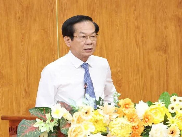 Tân Bí thư Thành ủy Cần Thơ Đỗ Thanh Bình phát biểu nhận nhiệm vụ.