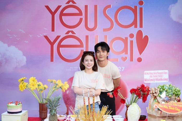 Đỗ Nhật Hoàng sánh đôi cùng DJ Mie trong phim điện ảnh Yêu Sai yêu Lại dự kiến ra rạp đầu năm 2027. Ảnh: FBNV