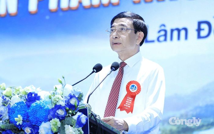 Đại tướng Phan Văn Giang phát biểu tại buổi lễ.