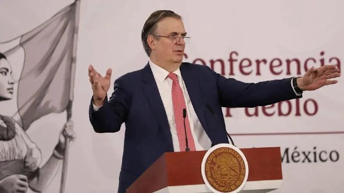 Bộ trưởng Kinh tế Mexico Marcelo Ebrard. Ảnh: AM.