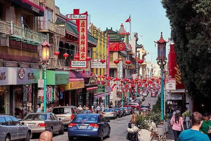  Khu phố Tàu nổi tiếng ở thành phố San Francisco. 